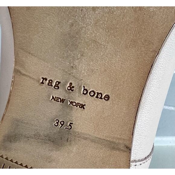 Rag And Bone Audrey Leather Brogues Shoes, , Minimalist, Oxford Style, SZ 9.5 - Picture 7 of 8